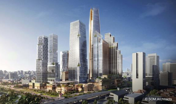 One Bangkok - SOM Architectes - JML Water Feature Design