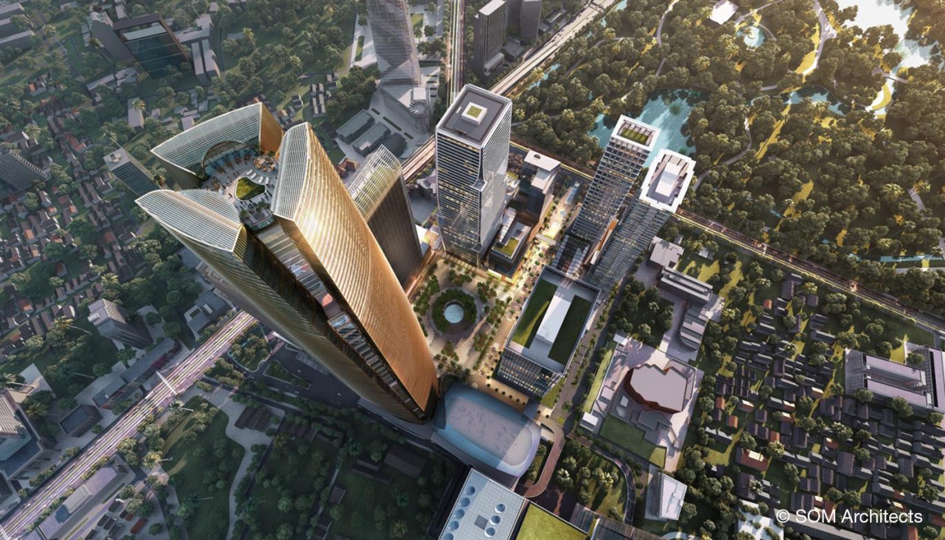 One Bangkok - SOM Architectes - JML Water Feature Design